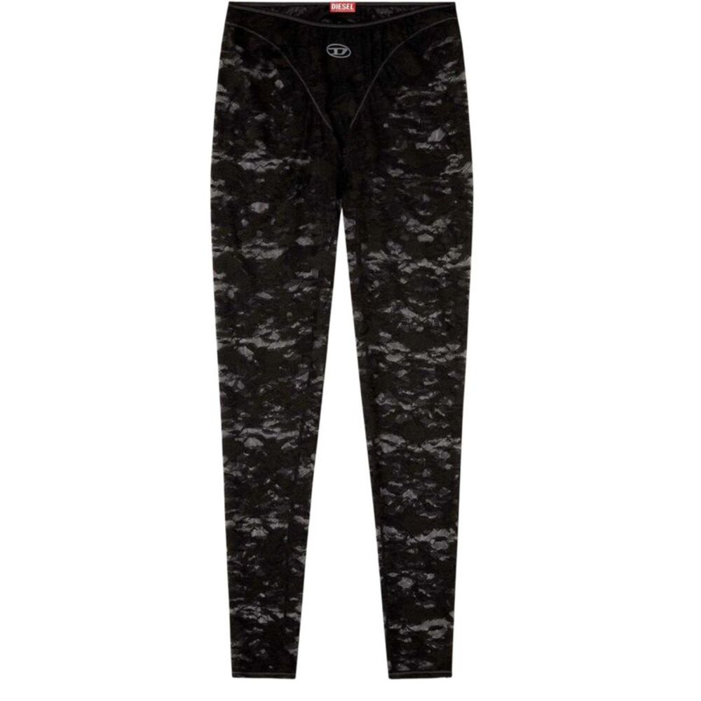 Diesel Womens/Ladies Claire Opaque Leggings / Black